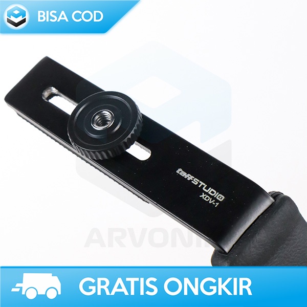 HOLDER DSLR ADJUSTABLE BRACKET L KAMERA ANTI SLIP TAFFSTUDIO FLEKSIBEL