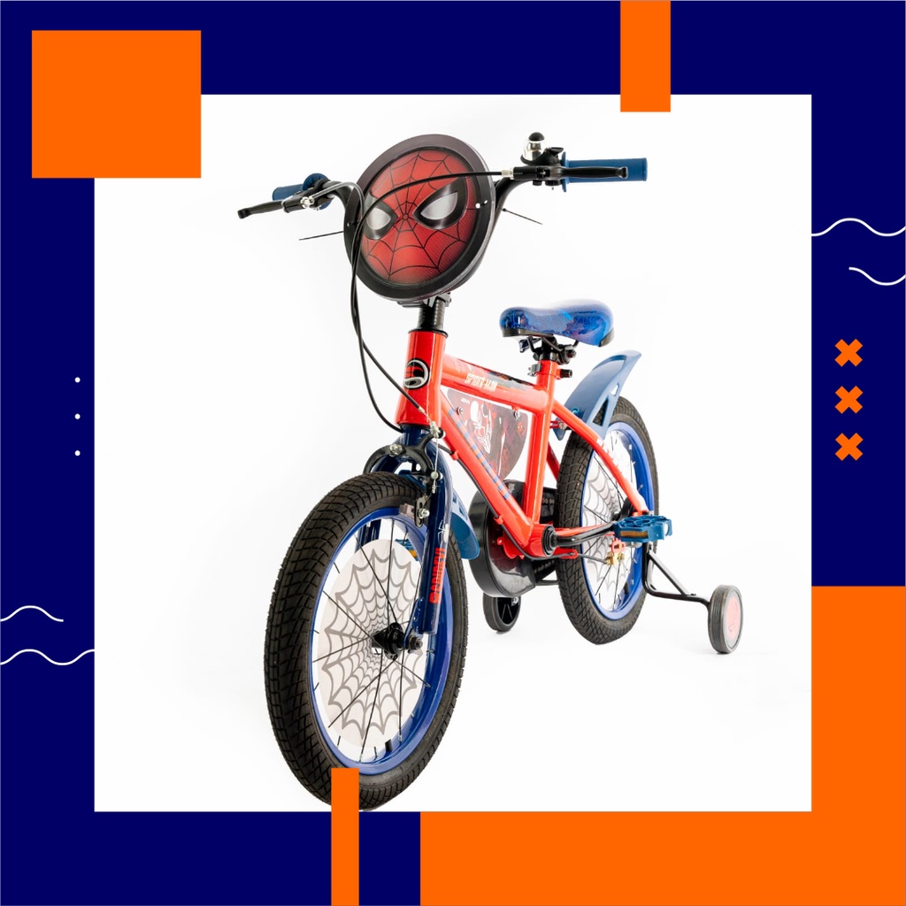 Sepeda Anak BMX 16 Inch ELEMENT Spiderman 5.0