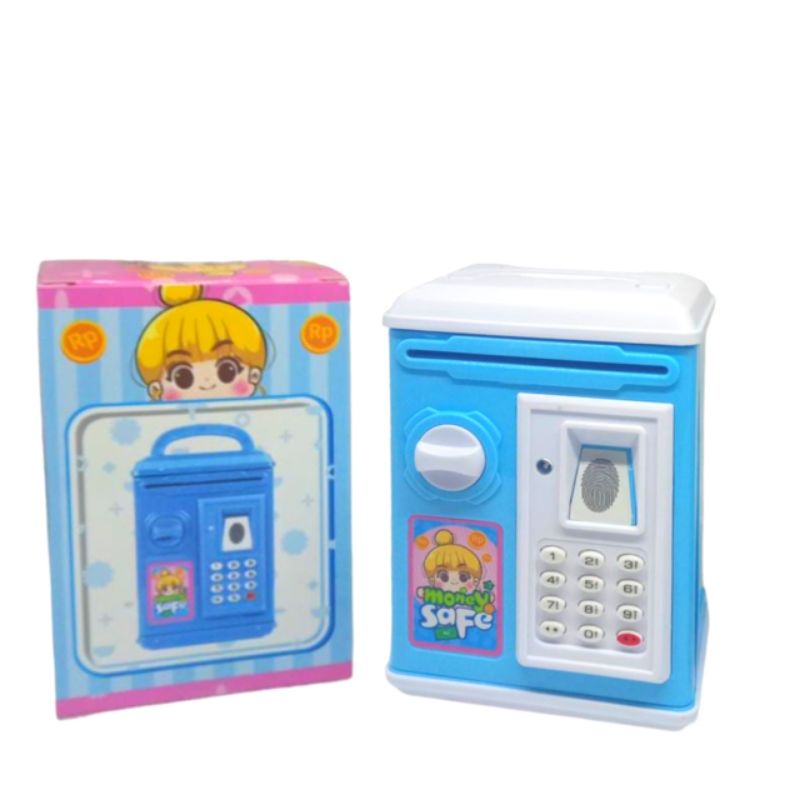 [YA3] Mainan Anak Brankas Celengan Mini Money Safe YA3 - Mainan Mesin ATM Safe Box Suara