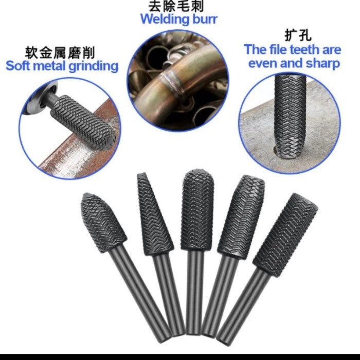 Terlaris Bor Mata Bor Kikir Besi Kayu Hss Milling Power Rotary Milling Hole