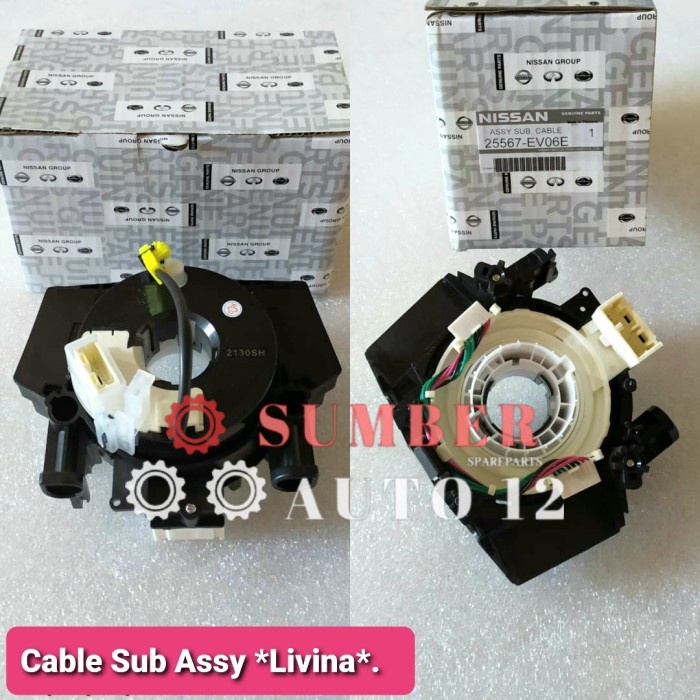 Kabel spiral kabel klakson livina