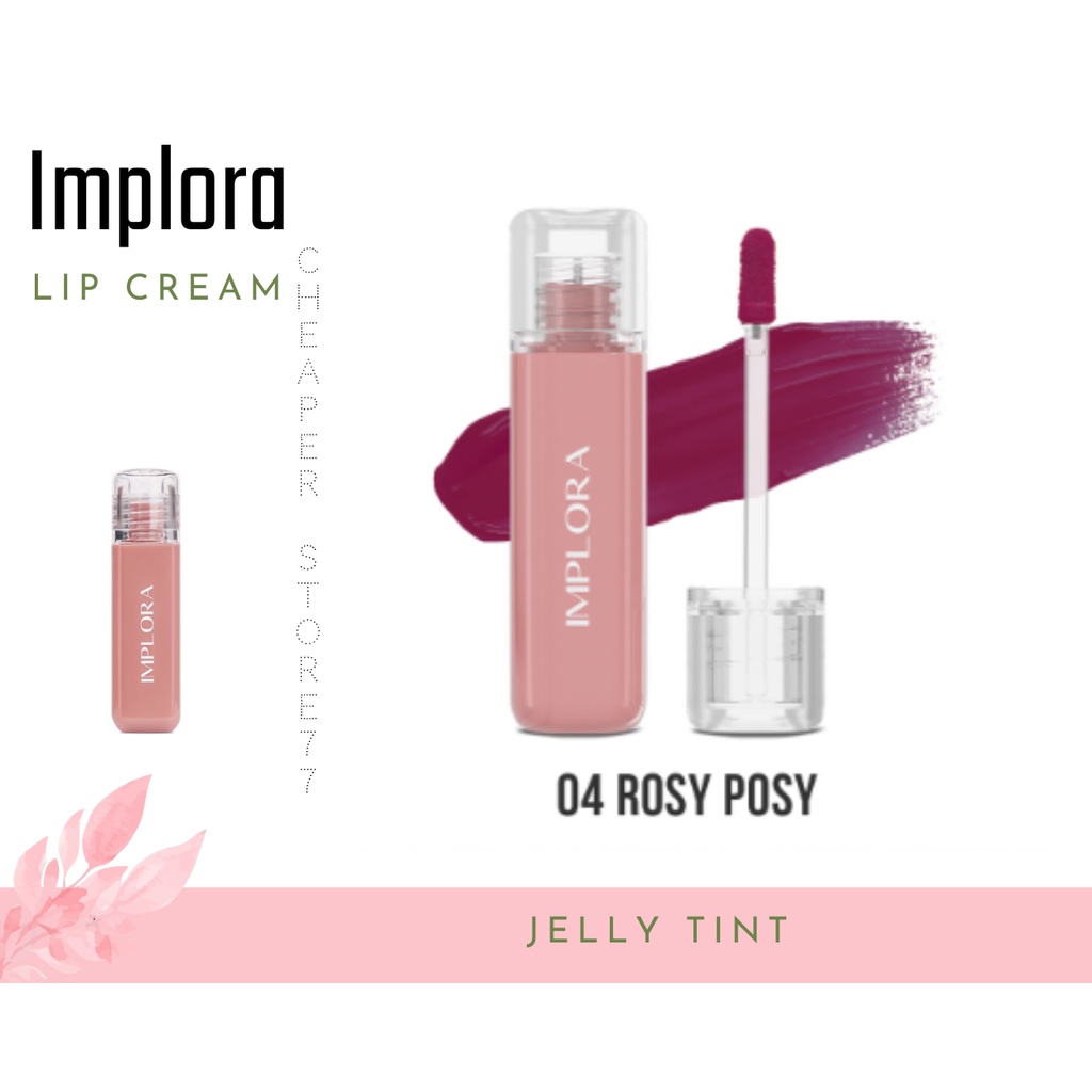 IMPLORA JELLY TINT - Implora Glossy Plumpy Jelly Tint 5 ml