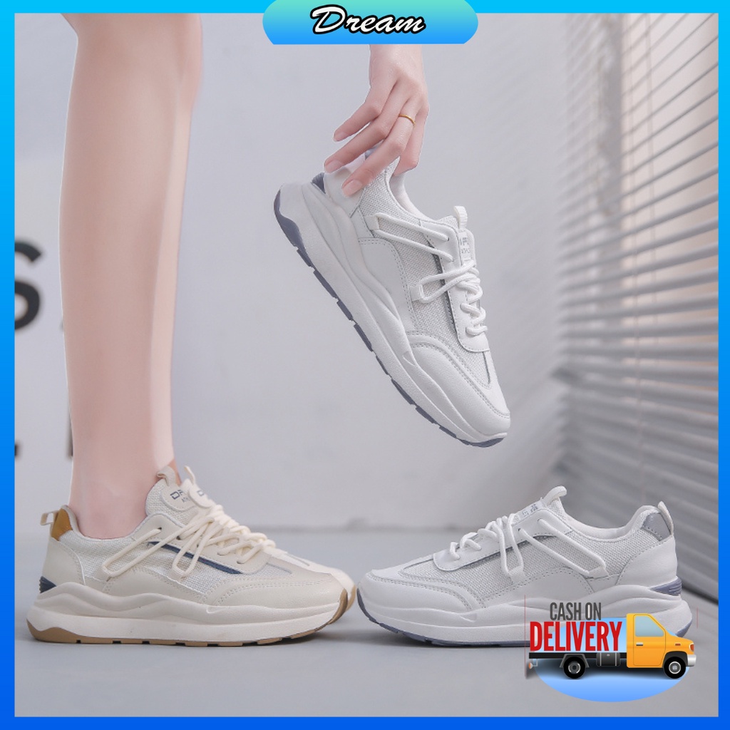 [DREAM] 251 Sepatu Wanita Sneakers Wanita Fashion Korea Casual Shoes Karet Premium Quality