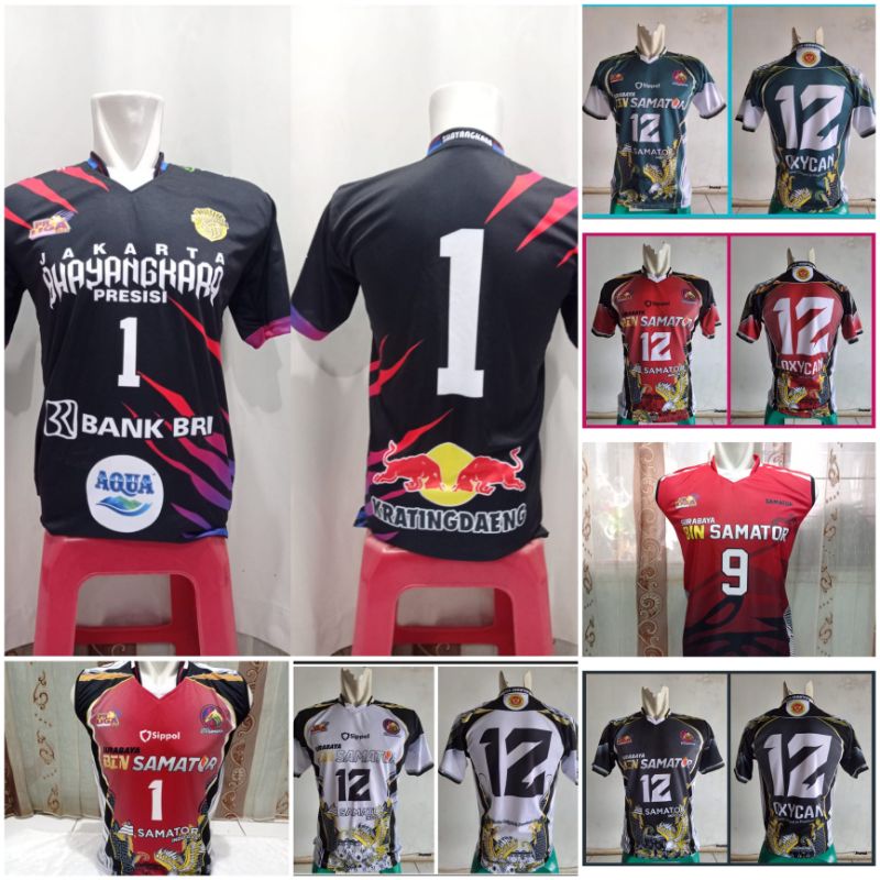COD baju jersey voli volly full printing terbaru proliga 2023 / baju jersey voli volly proliga 2023 