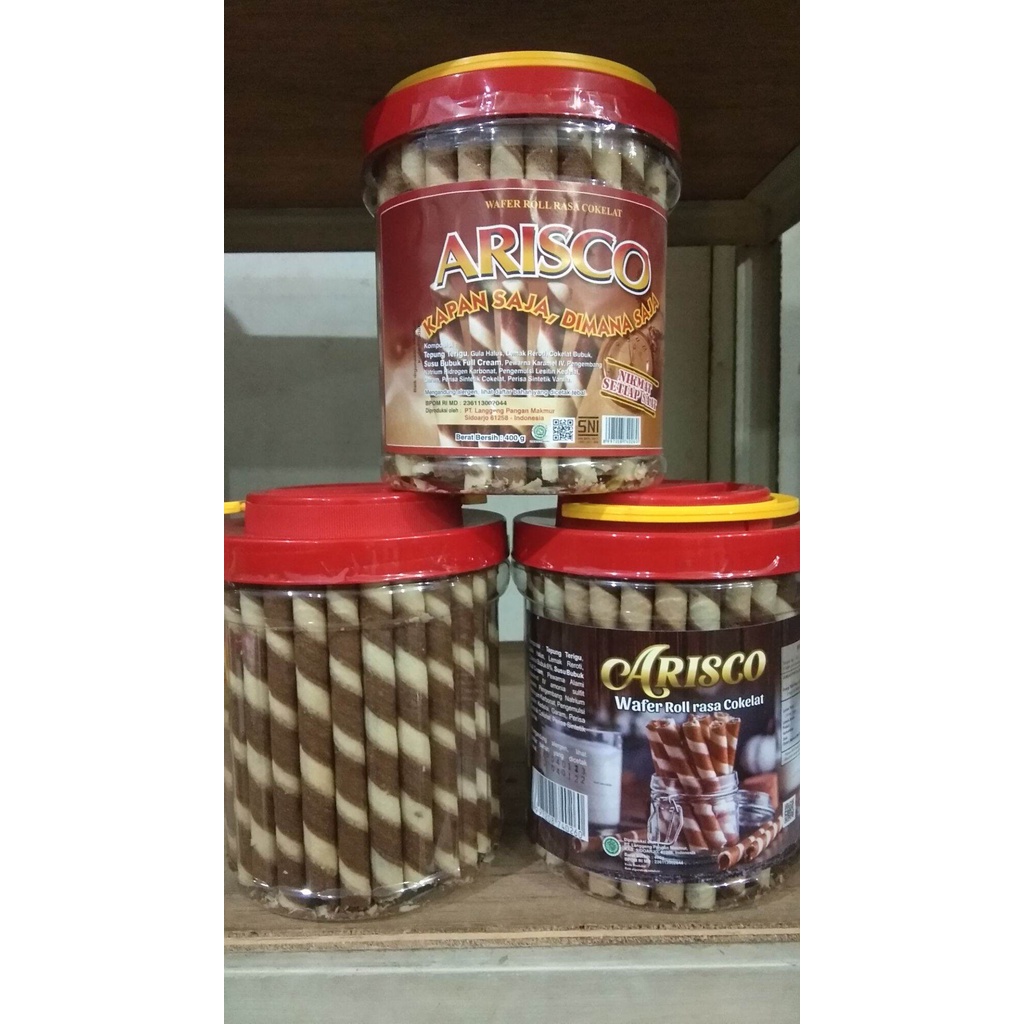 

Arisco Wafer Stick Coklat 400gr