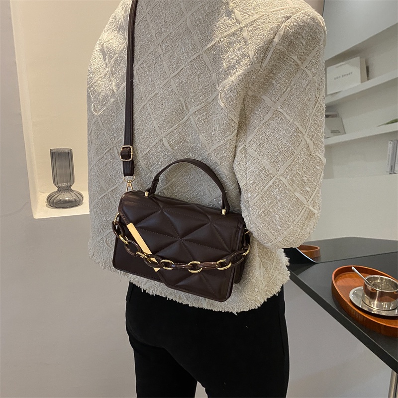 tas wanita tas slempang wanita terbaru korea shoulder bag vintage fashion import aksesoris liar warna solid