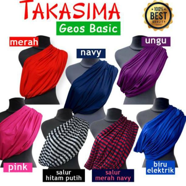 SALE GEOS Gendongan Kaos Geos Takasima gendongan bayi Gendongan geos Gendongan kaos GENDONGAN GEOS