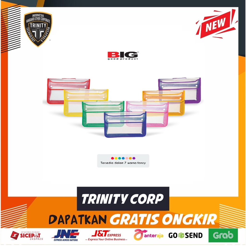 

School Bag BIG Map Kancing 2 Map Tenteng F4 Folio TS-7010 Per pcs