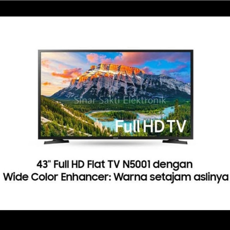 Samsung TV Led 43 Inch 43&quot; 43Inch Digital 43N5001 Full HD 43 N5001 Promo Malang