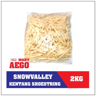 

Snow valley kentang goreng shoestring 500Gr