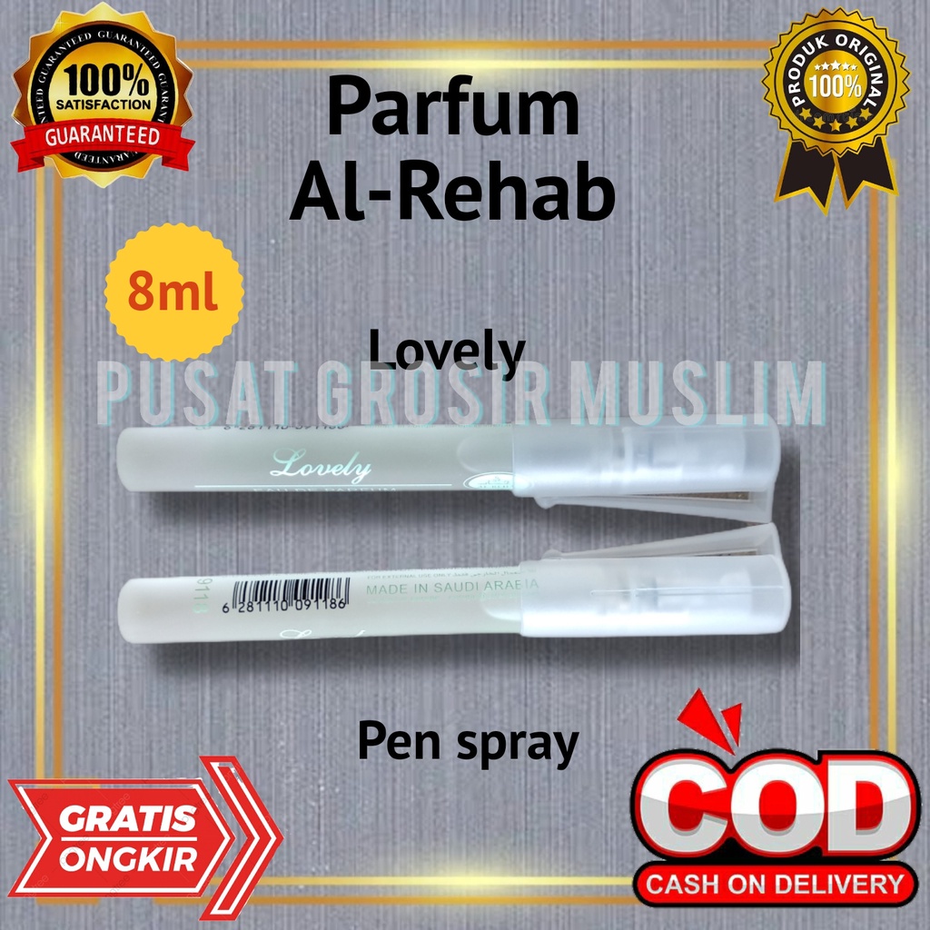 Promo TERMURAH Parfum AL Rehab AlRehab PEN Spray 8ML , Al Rehab Original Asli Arab Saudi !!!