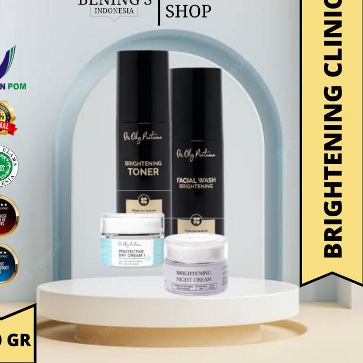 ✸ BENINGS CLINIC SKINCARE DR OKY PRATAMA PAKET BRIGHTENING | BENING CLINIC | BENING SKINCARE ✹