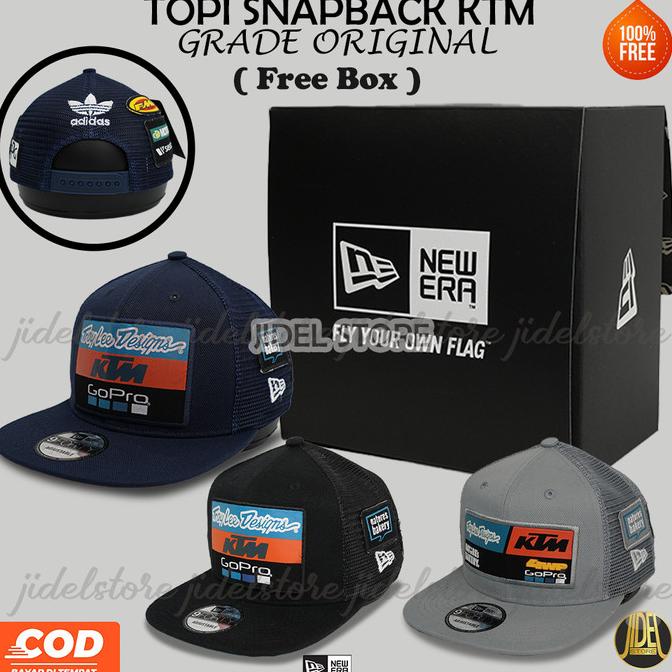 Topi Snapback Trucker KTM Motocross Grade ORIGINAL