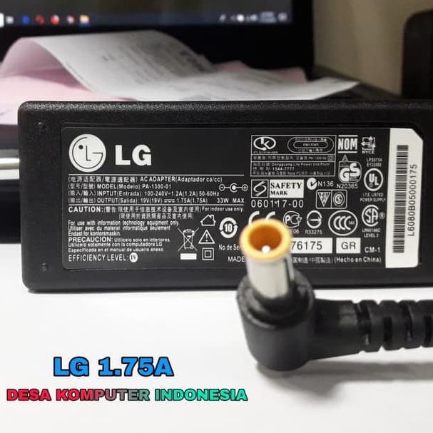 ➲ ADAPTOR TV LG 19V ORIGINAL - CHARGER MONITOR LCD LED TV LG 19V - 1.7A/LG LED TV ✽