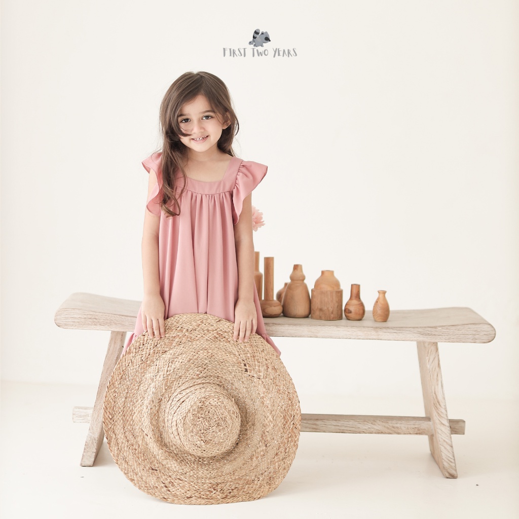 Bell &amp; Bo - Chiara Dress / Dress Anak Ruffle Ribbon Anak