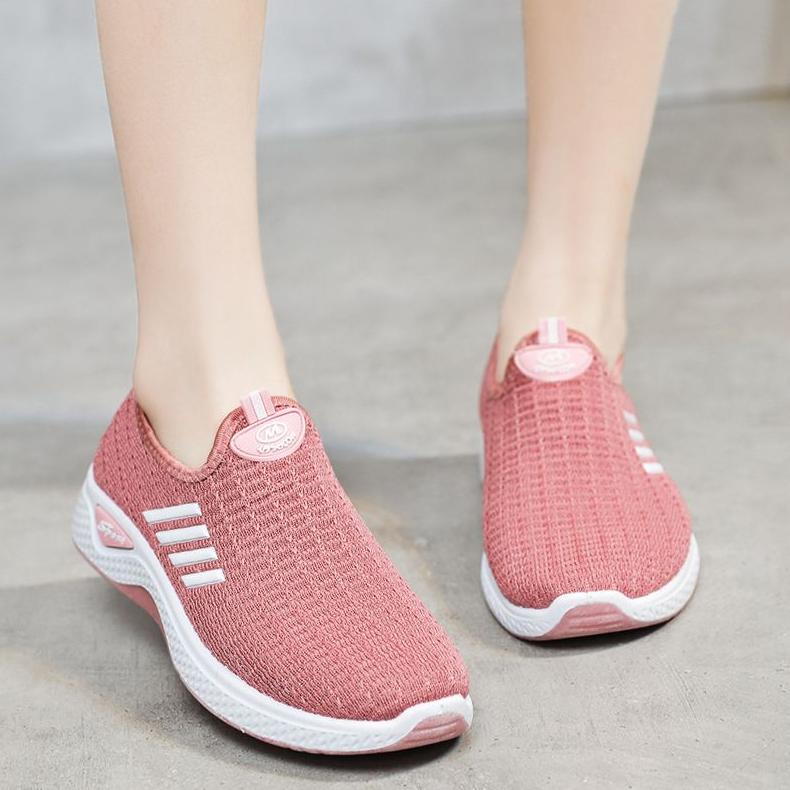 Sepatu sneakers SLIP ON wanita import korea  SW19