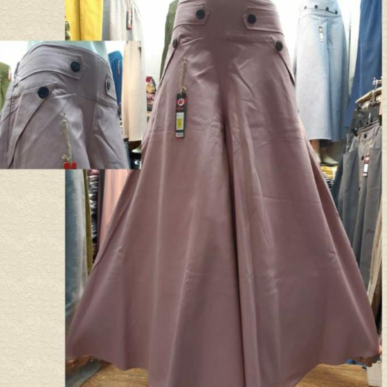 Terbaru kulot lebar / kulot payung / kulot katun bangkok Murah