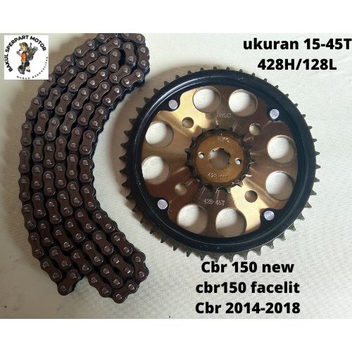 GEAR GIR SET PAKET CBR 150R NEW FACELIFT CB 150R OLD CB 150 R NEW SONIC SUPRA GTR / GEARSET GIRSET G
