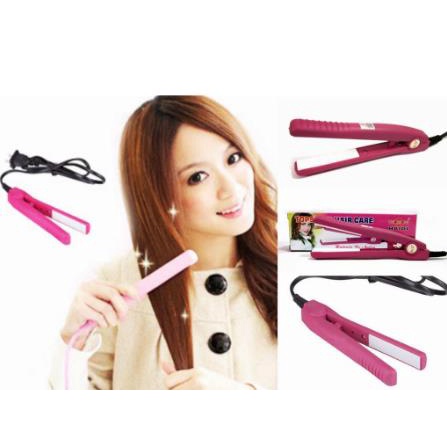 ^ KYRA ^ Catok Mini Pelurus Rambut Hair Care Hairpin Rebonding Styling Treatment