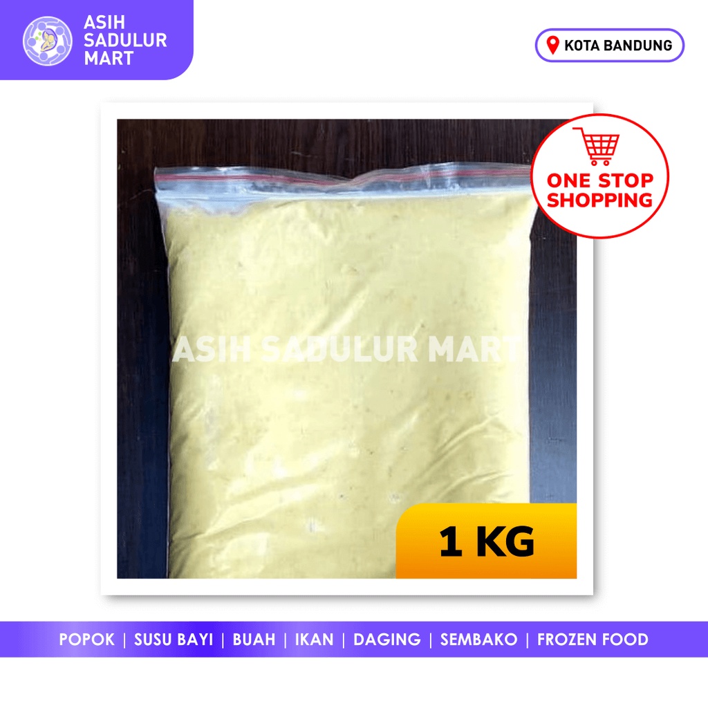 Daging Durian Medan Frozen / Beku 1kg Promo Bandung