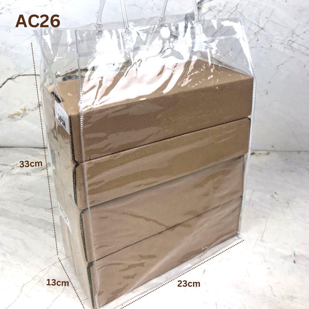 

Tas mika transparan hampers / tas mika ulang tahun / tas mika ulang tahun bingkisan snack / tas mika bening / tas mika pvc | AC26