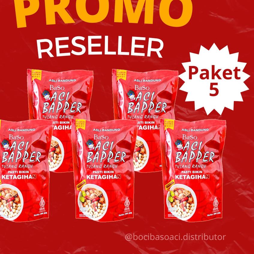 

☋ Bapper Original Tulang Rangu Paket 5pc ✥