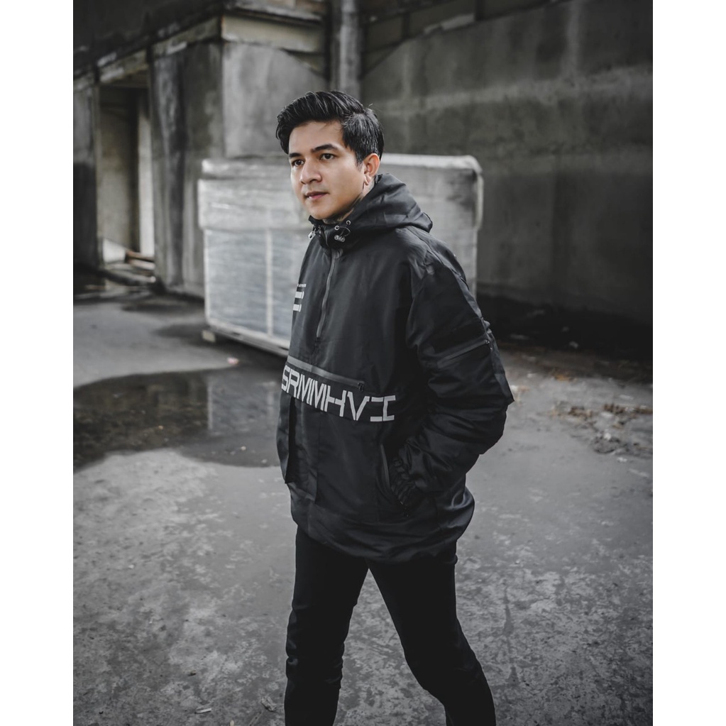 JAKET CAGOULE PRIA 2XL 3XL PARASUTORIGINAL  / JAKET PRIA ~ JAKET SAKU DORAEMON