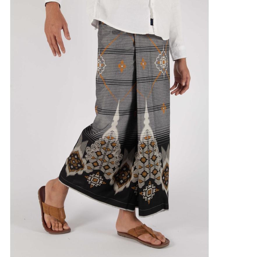 ✮ Sarung Mangga Diamond Kembang Abu-Abu ✪