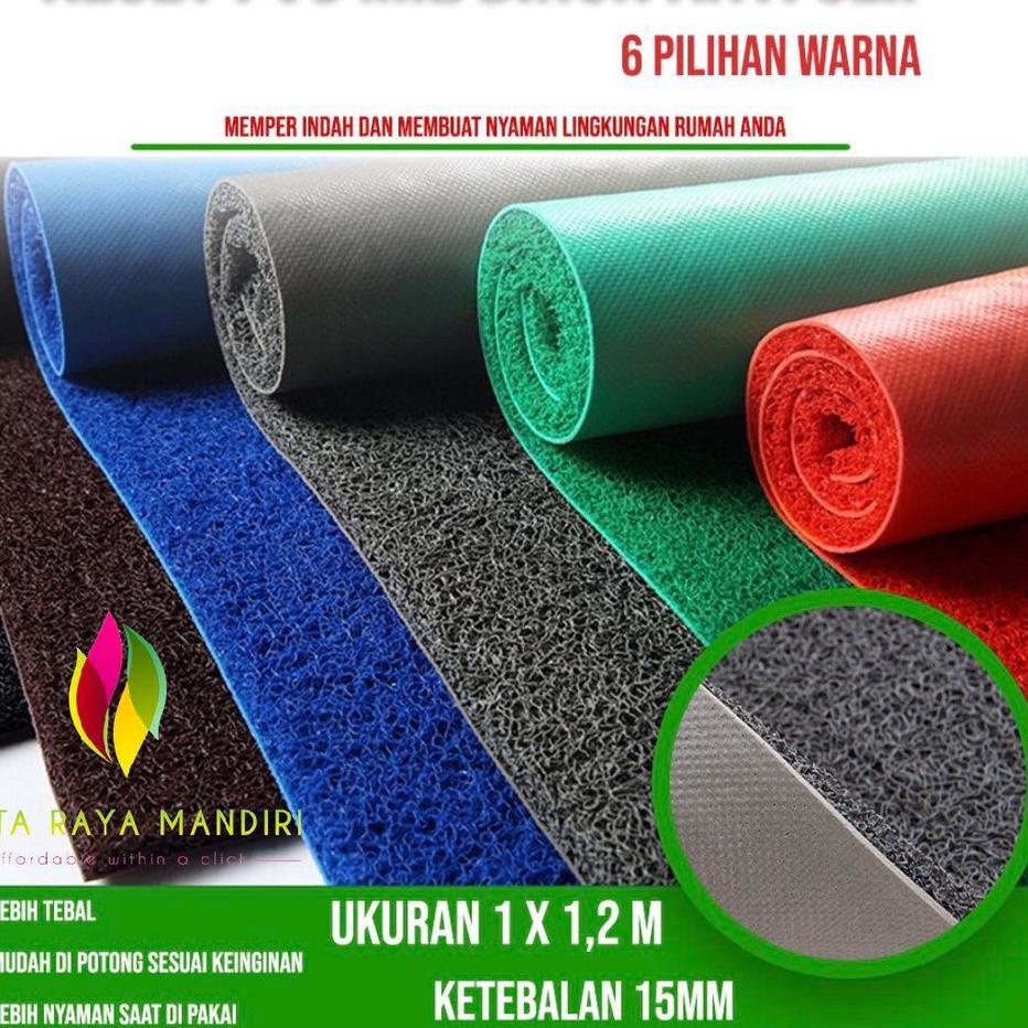 ✼ Keset Karpet Karet PVC Mie TEBAL/ Keset RUMAH Bihun Tebal 15mm Size  ➶
