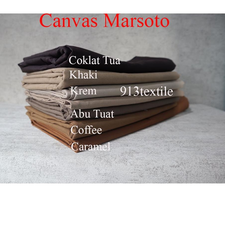 ♥ Bahan Kain Kanvas Marsoto Tebal ❂