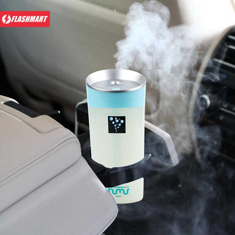 Flashmart HUMI USB Air Humidifier Gelas 300ml - Small O H207