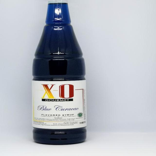 

♫ Blue Curacao Syrup 1000 ml - XO SIRUP ➶