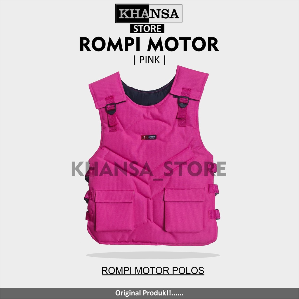 ROMPI MOTOR TOURING BODY PROTECTOR PELINDUNG DADA ANTI ANGIN RAIDER STYLE