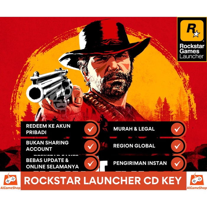 Red Dead Redemption 2 Original PC Games Rockstar Launcher