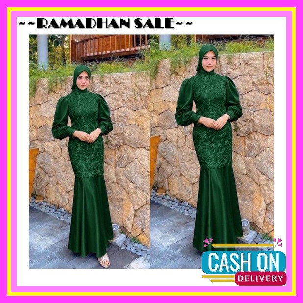 Gamis Kaftan Polos Jumbo Terbaru 2023 Helwa Kaftan Matt Crinkle Airflow Premium Gamis Putih Mewah Ga