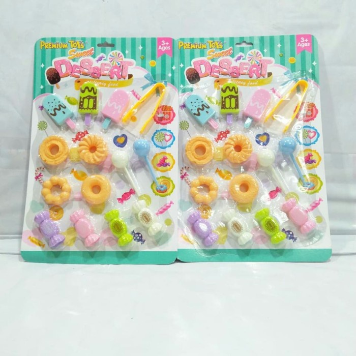 

Mainan Sweet Dessert Permen Set - 17411