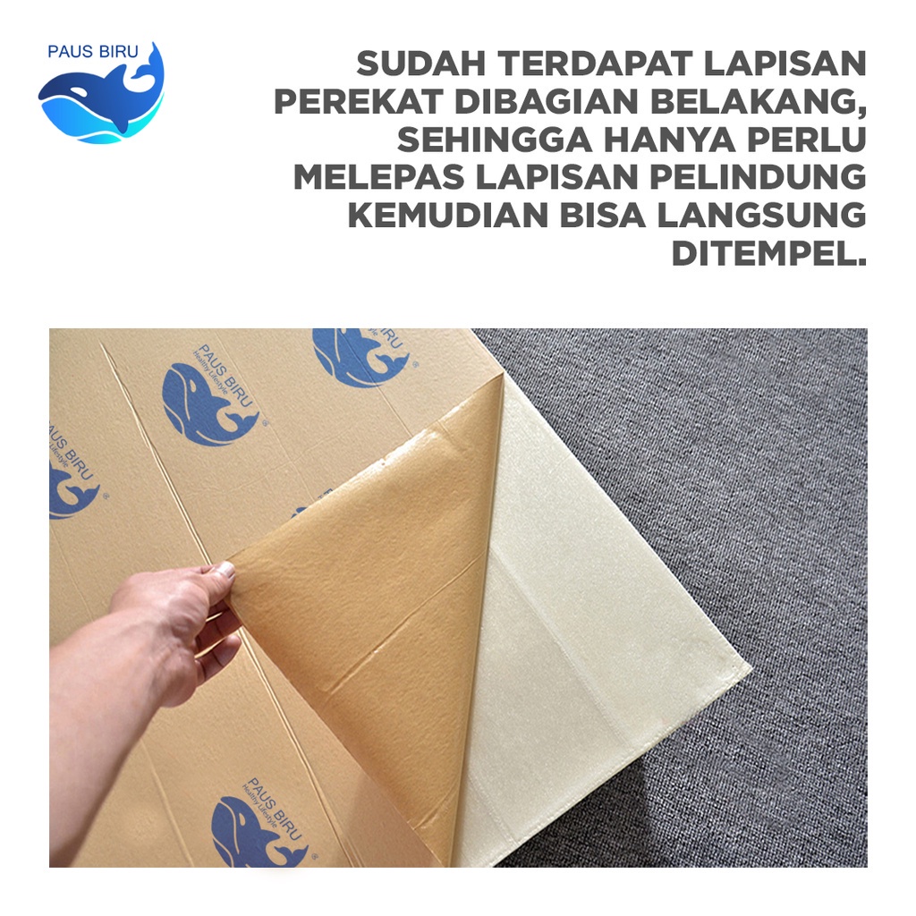 Wallpaper 3D FOAM / Walpaper Dinding 3D Motif Foam Batik More High Quality / Wallfoam Sticker Tembok / Stiker permata