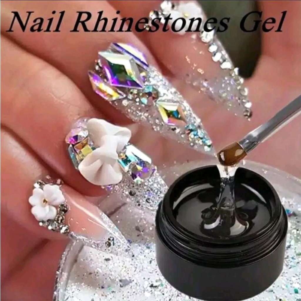 LEM ASESORIS KUKU / NAIL ART / NAIL GLUE / LEM KUKU UNTUK MELETAKKAN HIASAN NAILART