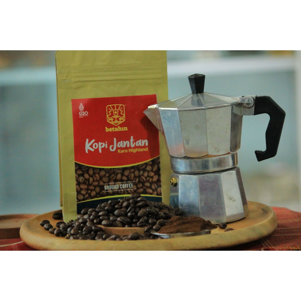 

Kopi Bubuk Betahin - Arabika Karo Male