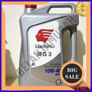 accessories Oli IDEMITSU SAE 10w-40 Galon 4 Liter ASLI 140ZZ3
