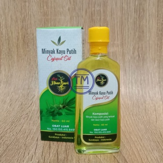 Minyak Kayu Putih Cajuput Oil Cap Akar Sari 60ml Original