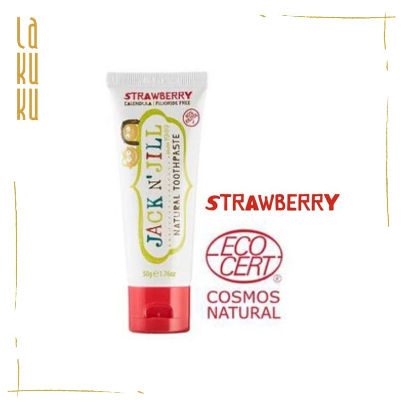 Lakuku - Jack N' Jill Natural Baby Toodlers Organic Toothpaste Pasta Gigi Odol Anak