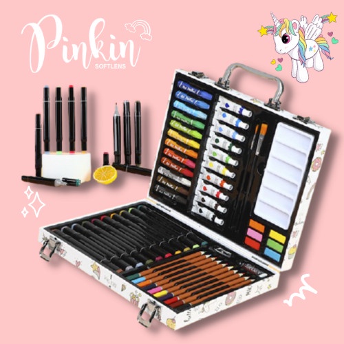 

Crayon Crayon Set Koper 54 Pcs Cat Warna Perlengkapan Sekolah Menggambar Anak