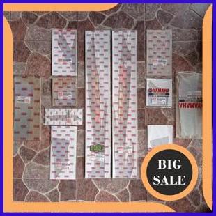perkakas Stiker Striping Sticker Graphic F1ZR FIZR Hitam Silver 2003 Original Asli Yamaha 140ZZ3