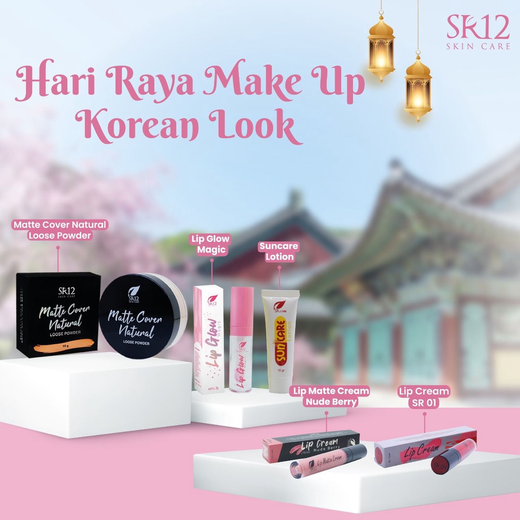 LIP GLOW MAGIC SR12 / LIP GLOSS / LIPSTIK SR12 &amp; PELEMBAB /SERUM BIBIR BPOM / PEMERAH BIBIR ORIGINAL