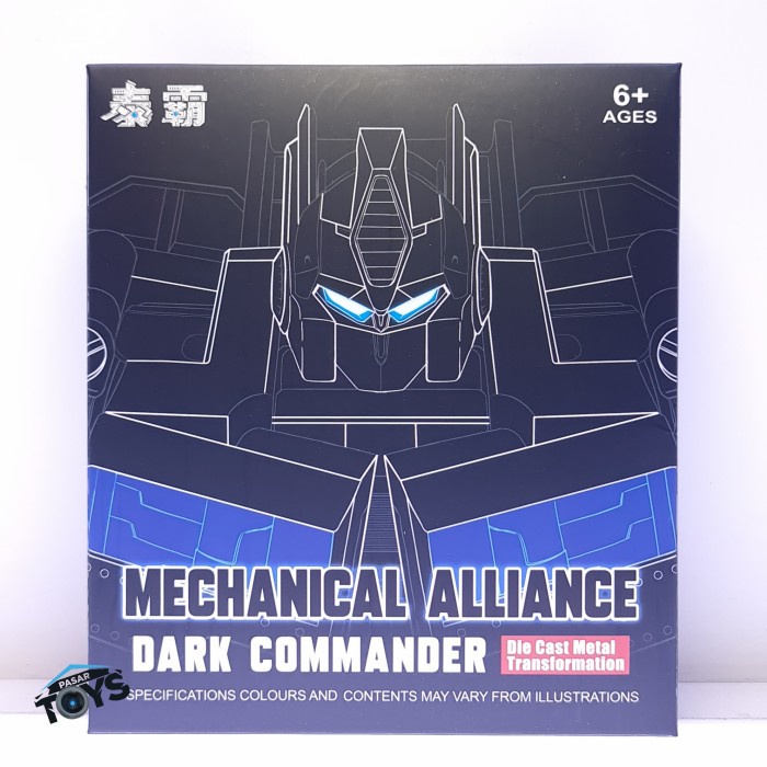 Terlaris Dark Commander Aoyi Aka Ss38 Optimus Prime Black Nemesis Transformers