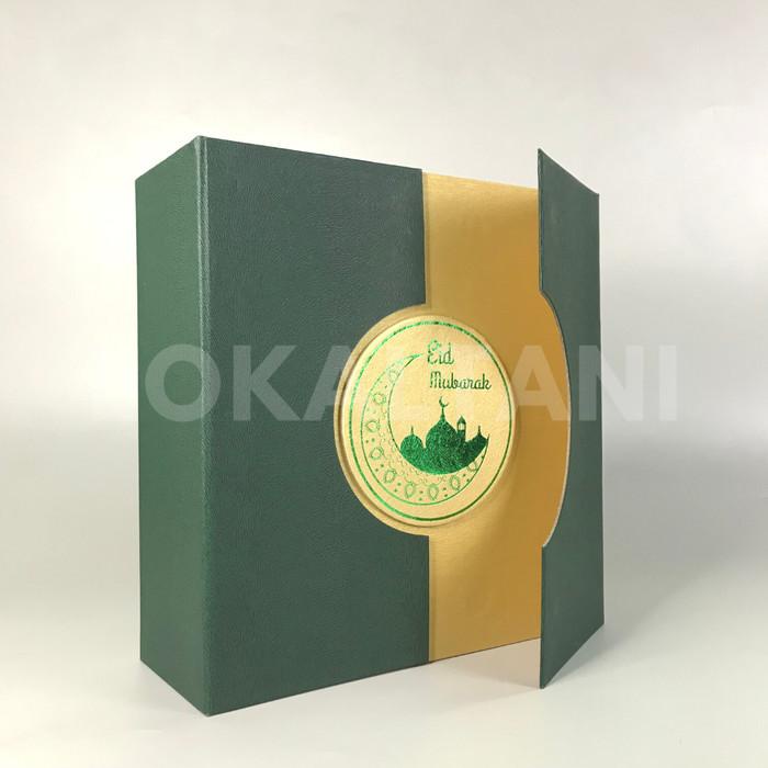 

Box Idul Fitri Magnet Tengah/Kotak Kue Lapis Lebaran/Kotak Hamper 22Cm 043