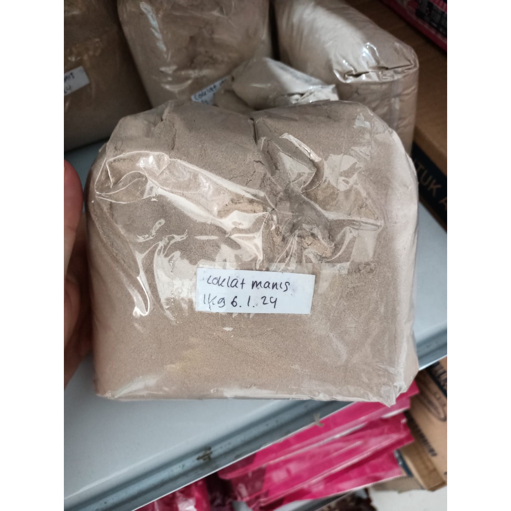 

Coklat Bubuk Manis 1kg / Isian roti coklat