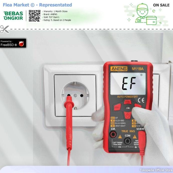 ANENG Digital Multimeter Voltage Tester - M118A