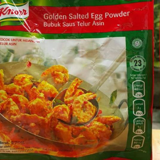

۞ KNORR SALTED EGG HALAL MUI 270 GR ✈